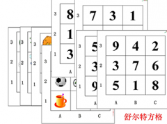 儿童注意力测试仪品牌舒尔特方格